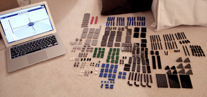 MMS Model Parts on Display